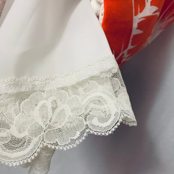 NEW Trina Turk Dress Pompoms Floral Coral Red White Lined Women’s 2 Pleasant NWT - Picture 8 of 16